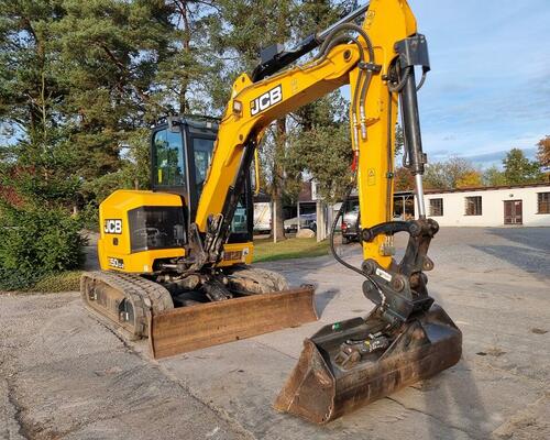 2x JCB 50Z 700-1100mth, TOP stav, zajímavá výbava