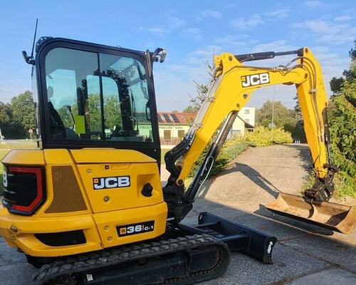 Bagr JCB 36C - 550mth, Powertilt, 2 okruhy, hydr.upínač