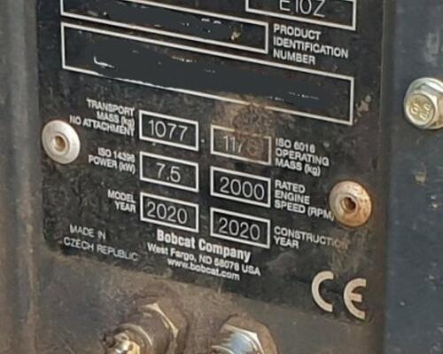 Bobcat E10 Z