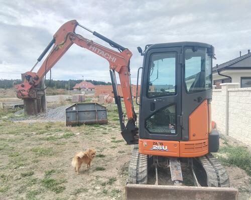 Hitachi ZX26U-6CR Powertilt