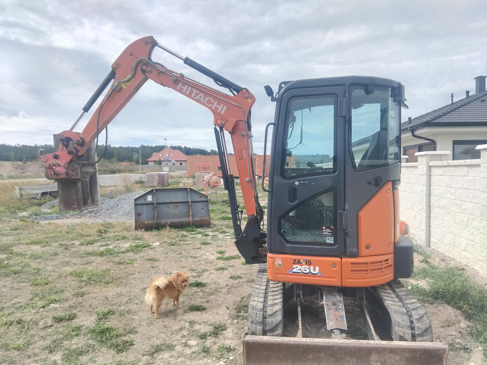 Hitachi ZX26U-6CR Powertilt