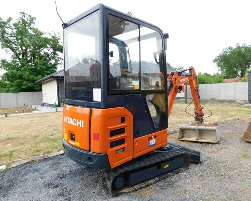 HITACHI ZX 19-6 CR,Hydraulická svahovka,TOP stav