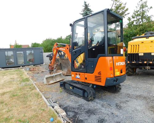 HITACHI ZX 19-6 CR,Hydraulická svahovka,TOP stav
