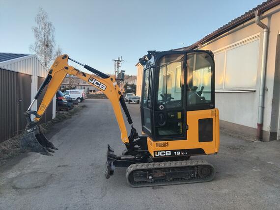 Jcb 19C-1 Roztah.Podvozek,, Dlouhé rameno