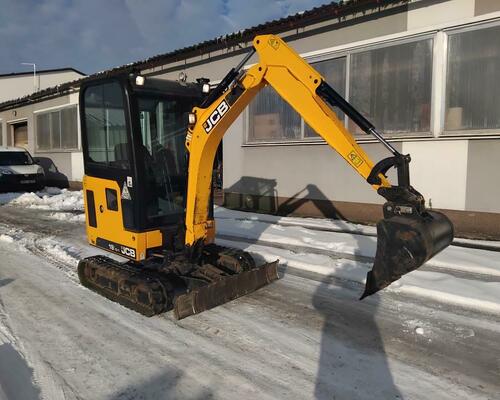 Jcb 19C-1 Roztah.Podvozek,, Dlouhé rameno