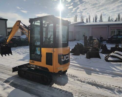 Jcb 19C-1 Roztah.Podvozek,, Dlouhé rameno