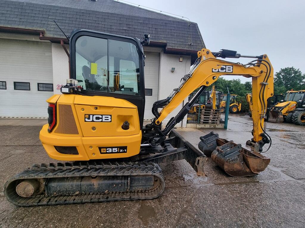JCB 35Z - 770mth, hydr.svahovka, centrální mazání