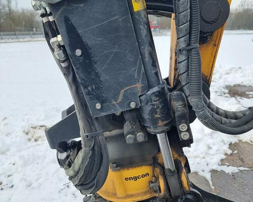 JCB 35Z s naklápěcím rotátorem Engcon, centr.mazání, A/C