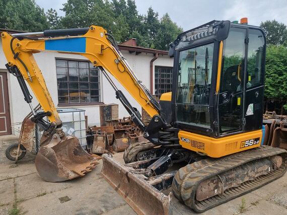 JCB 56Z-2 - 1850mth, A/C, pásy 85%, TOP stav po servisu