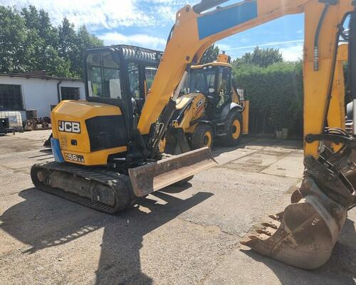 JCB 56Z-2 - 1850mth, A/C, pásy 85%, TOP stav po servisu