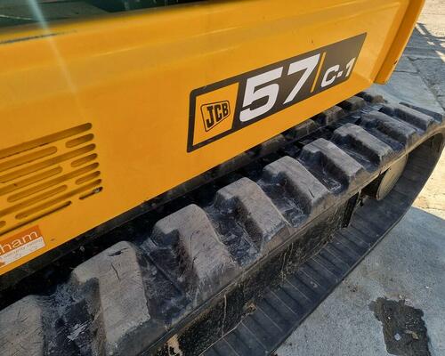 JCB 57C - 2´200mth -klimatizace, GRAB