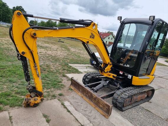 JCB 8026 1650mth - TOP stav, 2 lžíce, hydr.svahovka
