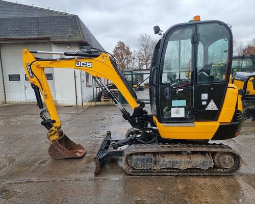 JCB 8026 2021 - 1450mth, hydr.rychloupínač - TOP stav