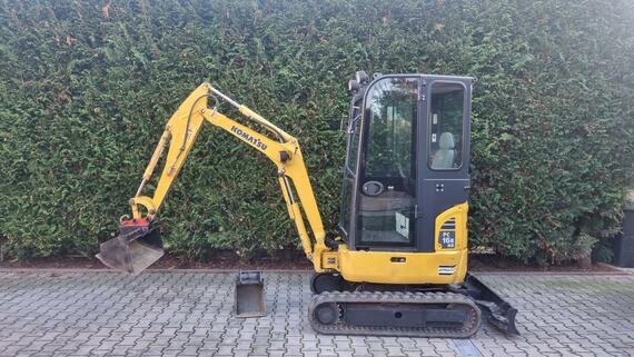 Komatsu PC16R-3HS 1.8Tuny 1700 Mth r.2019 Svahovka + podkop.