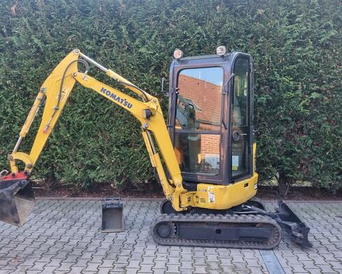 Komatsu PC16R-3HS 1.8Tuny 1700 Mth r.2019 Svahovka + podkop.