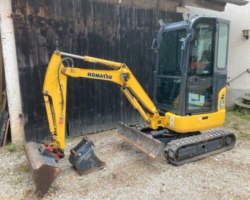 Komatsu PC16R-3HS rok 2019 Svahovka + podkop