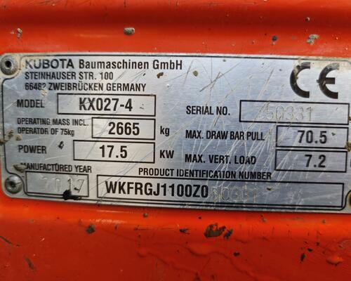 Kubota KX027-4