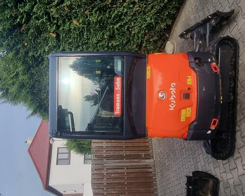  Kubota Kx 018-4 jen 800 MTH Hyd. svahovka + podkop