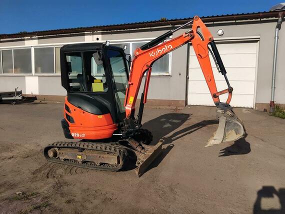 kUBOTA u20-3 Roztahovací podvozek 2300kg