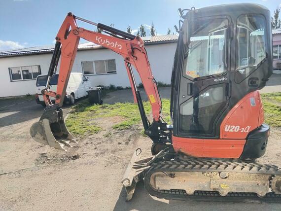 kUBOTA u20-3 Roztahovací podvozek 2300kg