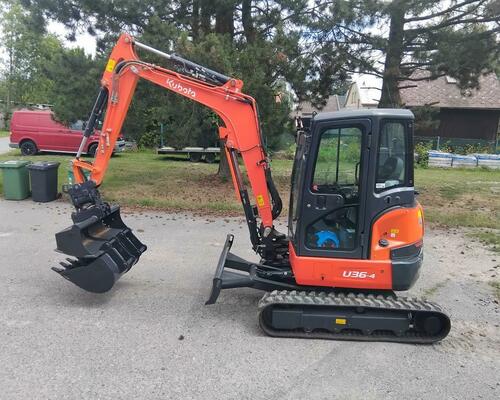 Kubota U36-4 Powertilt