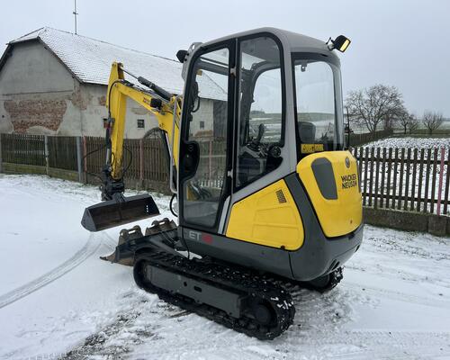 Mini bagr Wacker Neuson ET 18 hyd.svahovka,1800mth