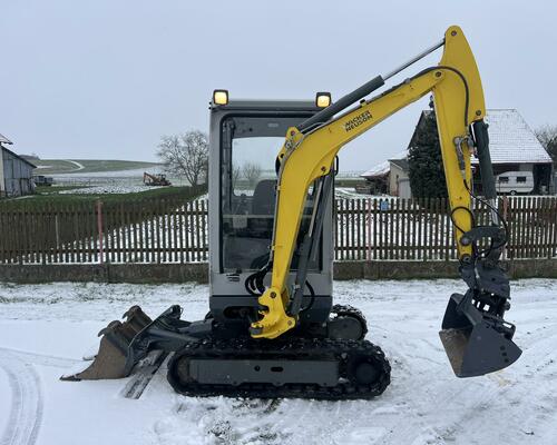 Mini bagr Wacker Neuson ET 18 hyd.svahovka,1800mth