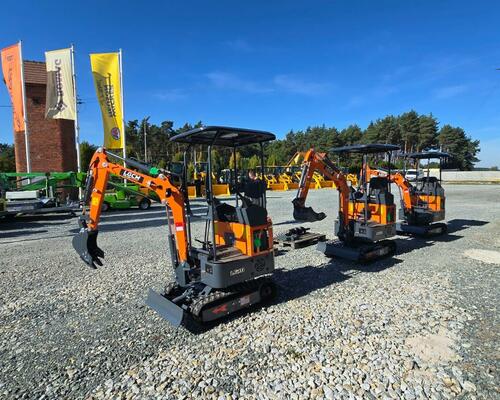 Minibagr 1t LGCM LG10 + 3 lžíce 20/40/80 cm Opava