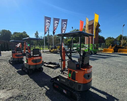 Minibagr 1t LGCM LG10 + 3 lžíce 20/40/80 cm Opava