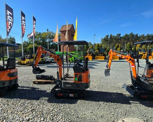 Minibagr 1t LGCM LG10 + 3 lžíce 20/40/80 cm Opava