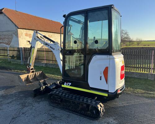 Minibagr Bobcat E17 hyd. podvozek, pouze 2.600mth, TOP CENA