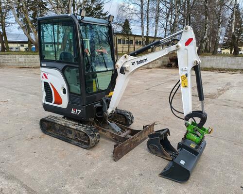 Minibagr Bobcat E17Powertilt  1400 Mth