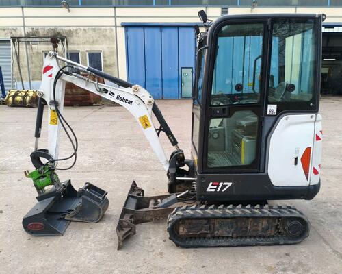 Minibagr Bobcat E17Powertilt  1400 Mth