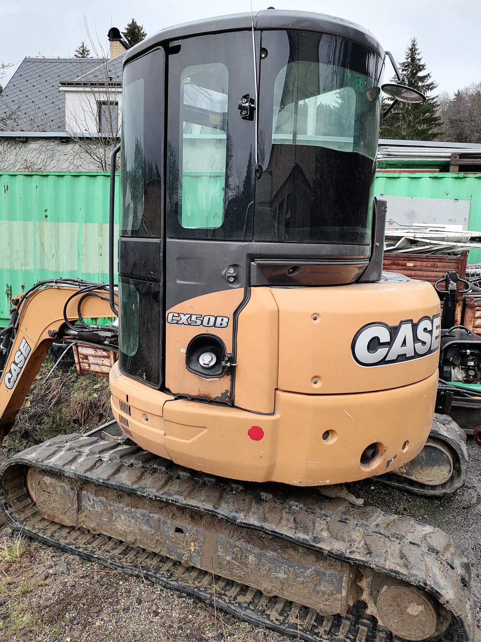 Minibagr CASE CX50B, r.v. 2016, motor Yanmar 32kW 