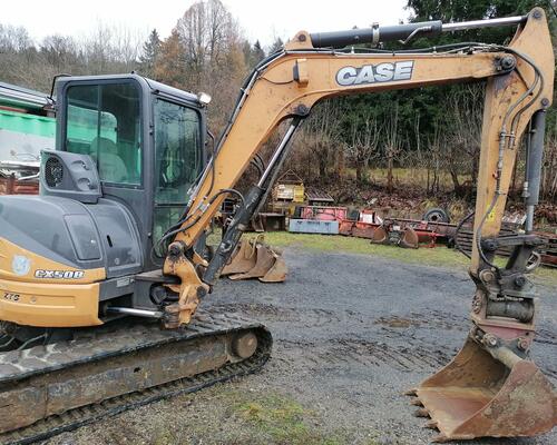 Minibagr CASE CX50B, r.v. 2016, motor Yanmar 32kW 