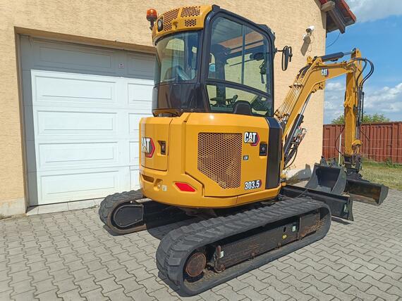 Minibagr CAT 303,5 CR 07A - r.v. 2022 - klima