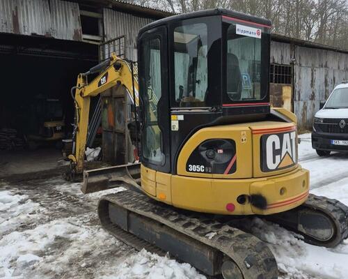 Minibagr CAT 305C,r.v.2007, 5700mth
