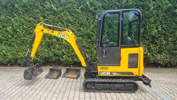 Minibagr Jcb 16c-1 3x lžíce 1292 mth neni DPH
