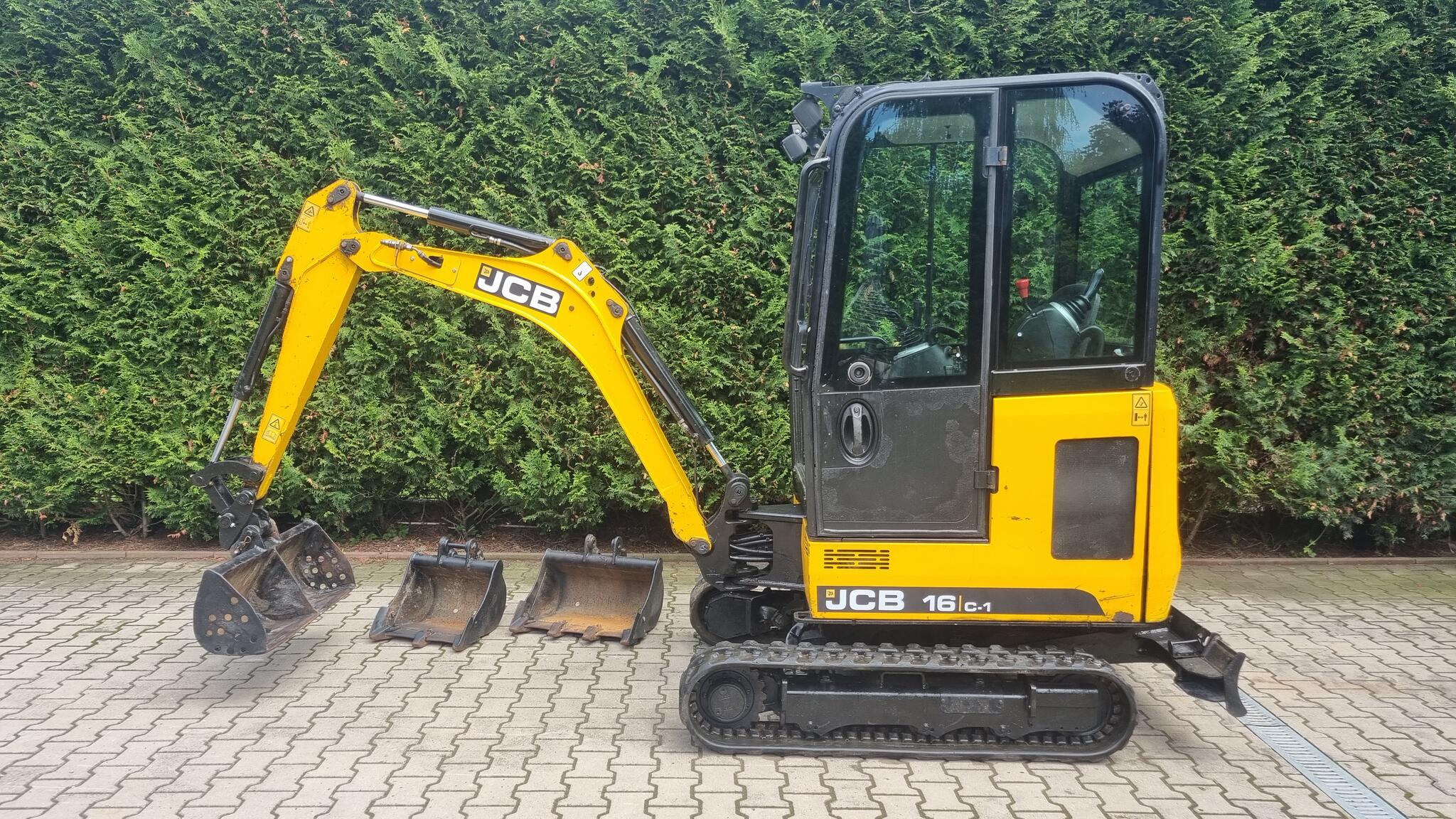 Minibagr Jcb 16c-1 3x lžíce 1292 mth privát 