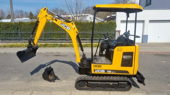 Minibagr JCB 16C-1 rok 2023 pouze 750 mth soukromí prodej