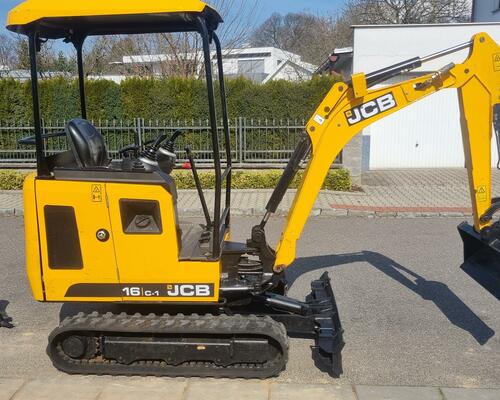 Minibagr JCB 16C-1 rok 2023 pouze 750 mth soukromí prodej