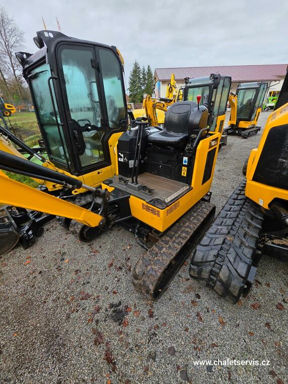 Minibagr JCB 16C-1, rok výroby 2020, 1071 mth