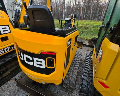 Minibagr JCB 16C-1, rok výroby 2020, 1071 mth