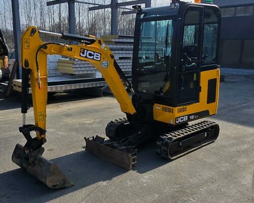 Minibagr JCB 16C-1, rok výroby 2021, 224 mth ORIGINAL