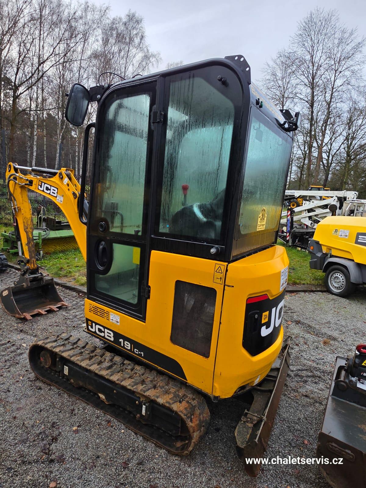 Minibagr JCB 19C-1, rok výroby 2022, 1080 mth