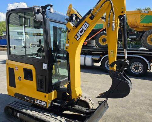 Minibagr JCB 19C-1, rok výroby 2024, 349 mth, TOP STAV 