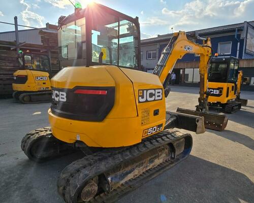Minibagr JCB 50Z-2, r.v. 2021, 1433 mth, svahovka, TOP