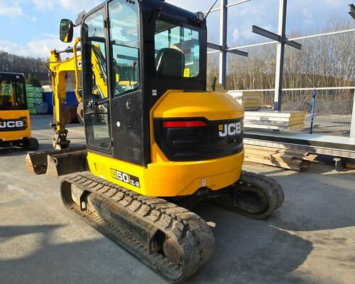 Minibagr JCB 50Z-2, r.v. 2021, 1433 mth, svahovka, TOP