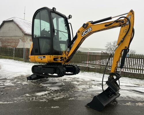 Minibagr JCB 8018 cts hyd.podvozek+svahovka, 2014