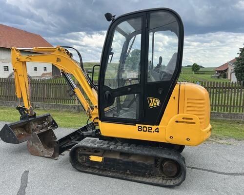 Minibagr JCB 802.4 / 2x lžíce / 2,5t / 2005